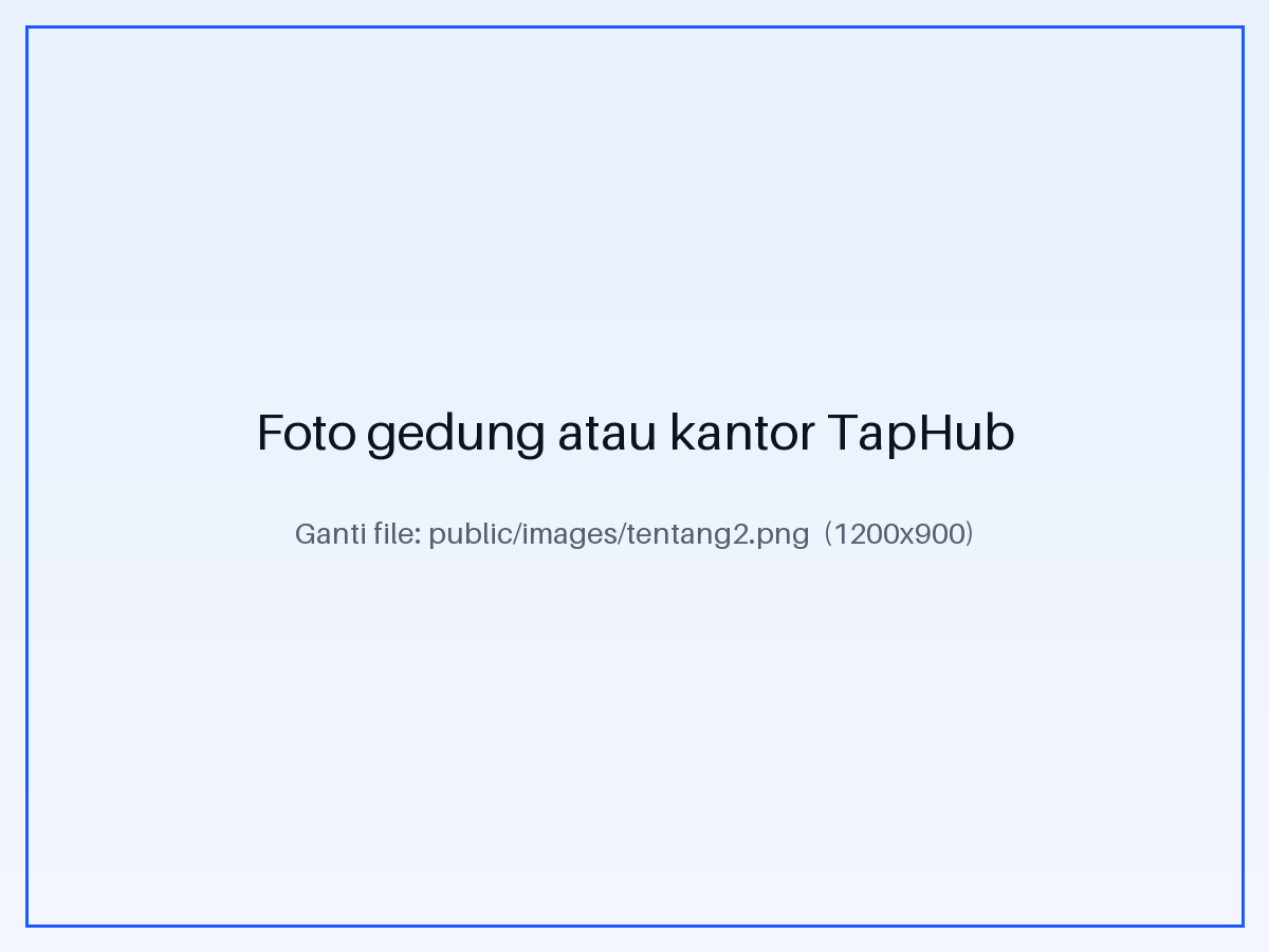 Gedung kantor TapHub di Jakarta Selatan